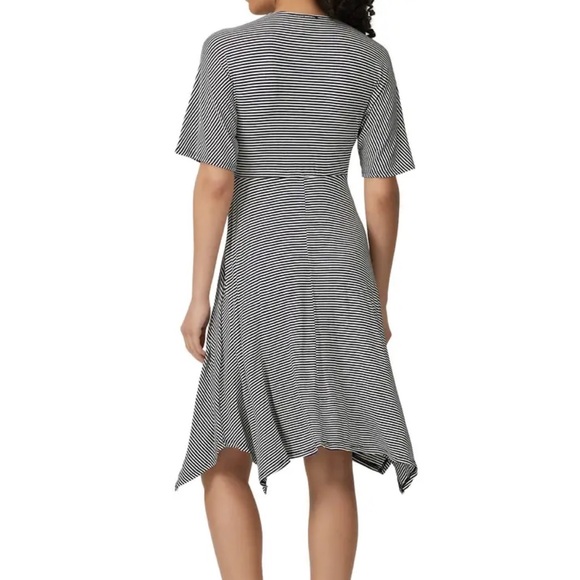 Bobeau knotted wrap dress - Picture 2 of 13